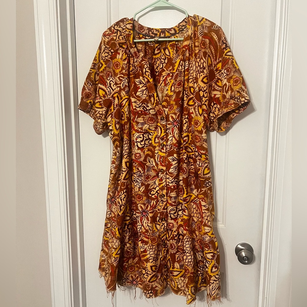 Pilcro Multicolor Patterned Dress - image 2